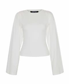 Dames longsleeve wit