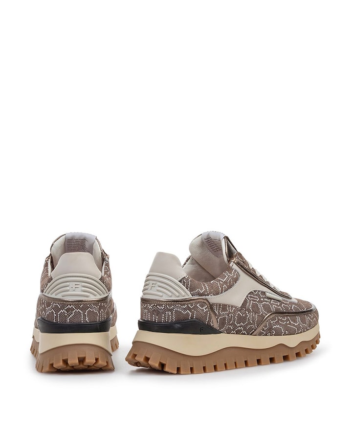 dames sneakers bruin