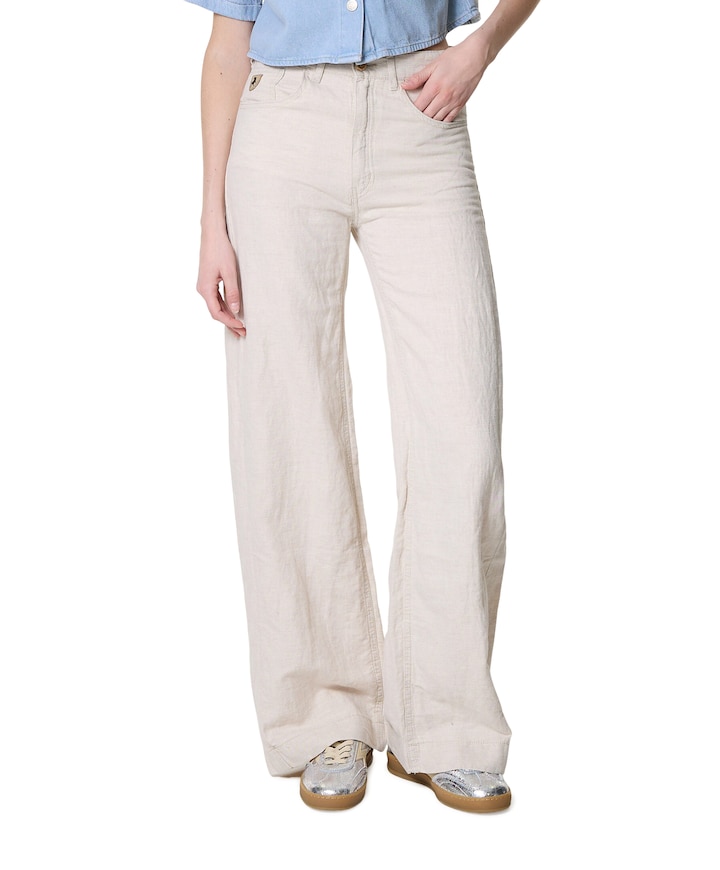Rosa-R dames jeans ecru