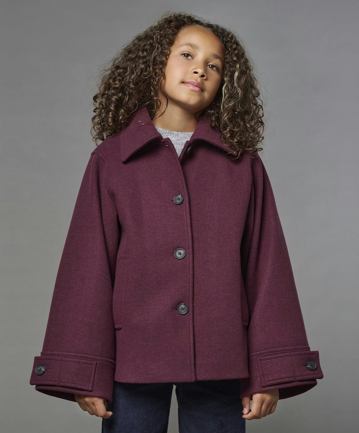 Meisjes jas rood