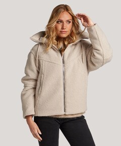 Dames jas beige
