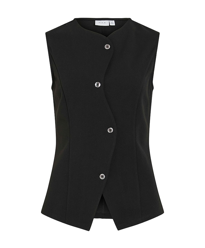 Dames gilet zwart