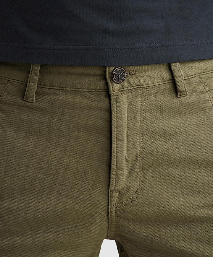 SPECTOR CHINO SHORTS FANCY STRUCTU heren korte broek groen