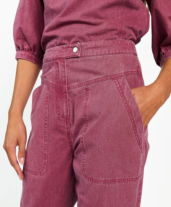 ALEXA TWILL CO 555 dames jeans roze