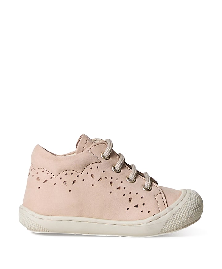 Naturino lubby meisjes veterschoenen beige