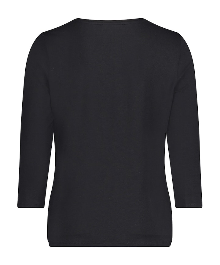 Dames longsleeve zwart