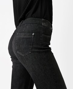 Jenny Wide dames jeans grijs