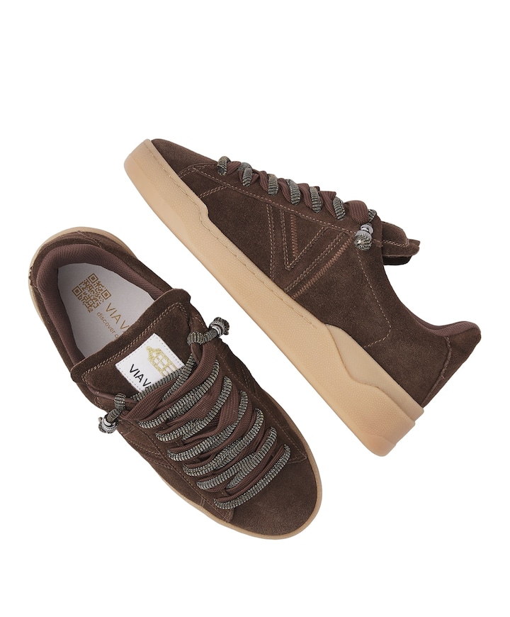 Sam Kyli dames sneakers bruin