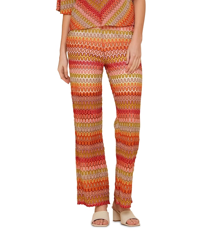 Pants zigzag multicolor