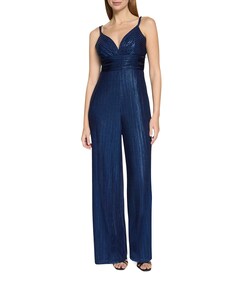 Overall Lang ohne Arm dames jumpsuit blauw