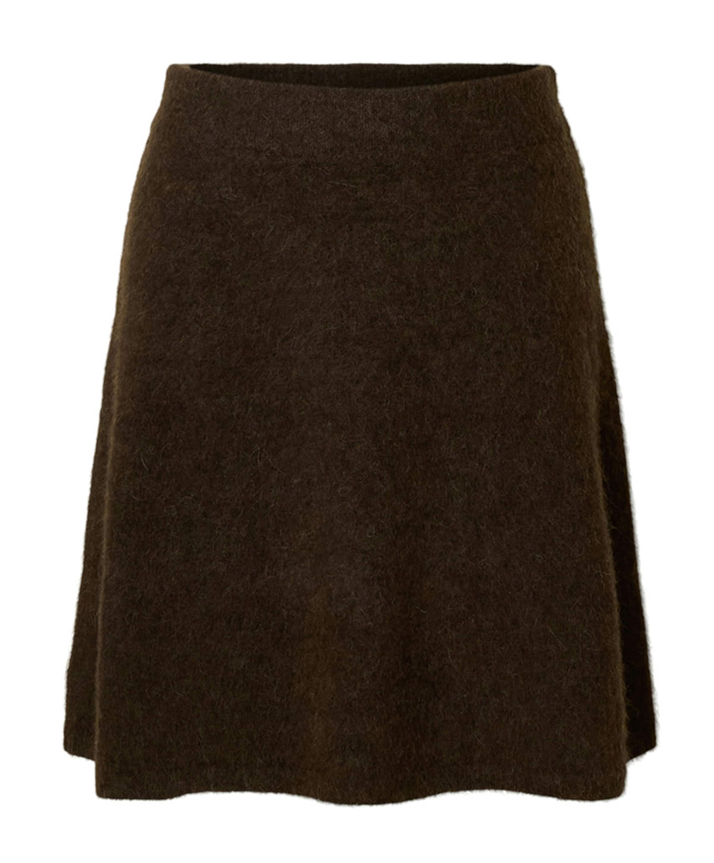Dames rok bruin