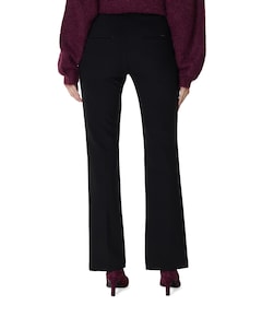 Jenny Wide Flared dames broek zwart