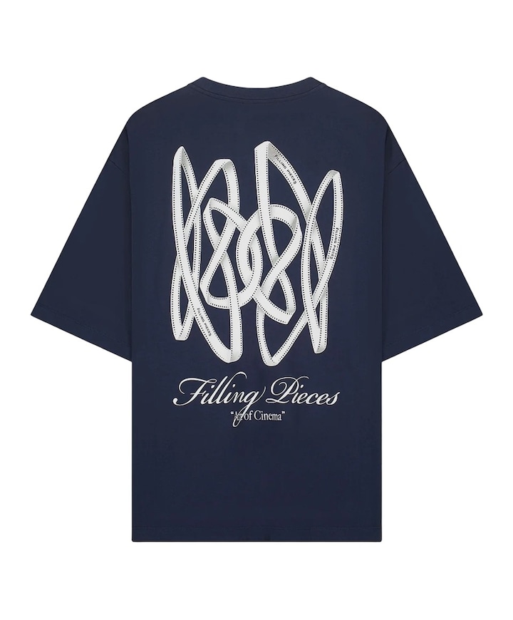 Heren T-shirt blauw