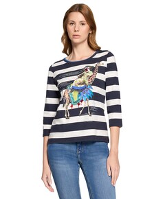 Dames longsleeve blauw