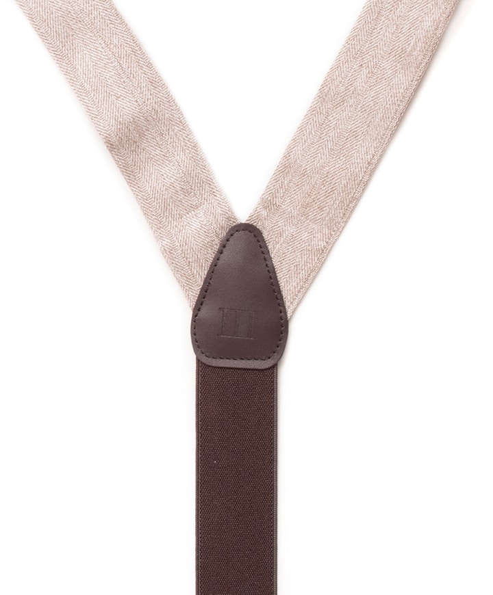 Heren accessoire beige