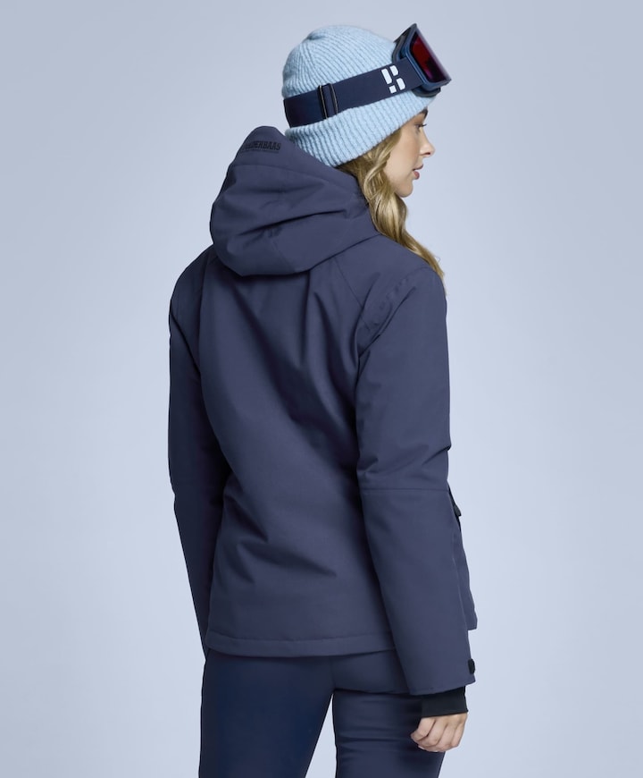 Dames ski-jas blauw