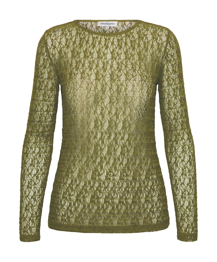 Dames top groen