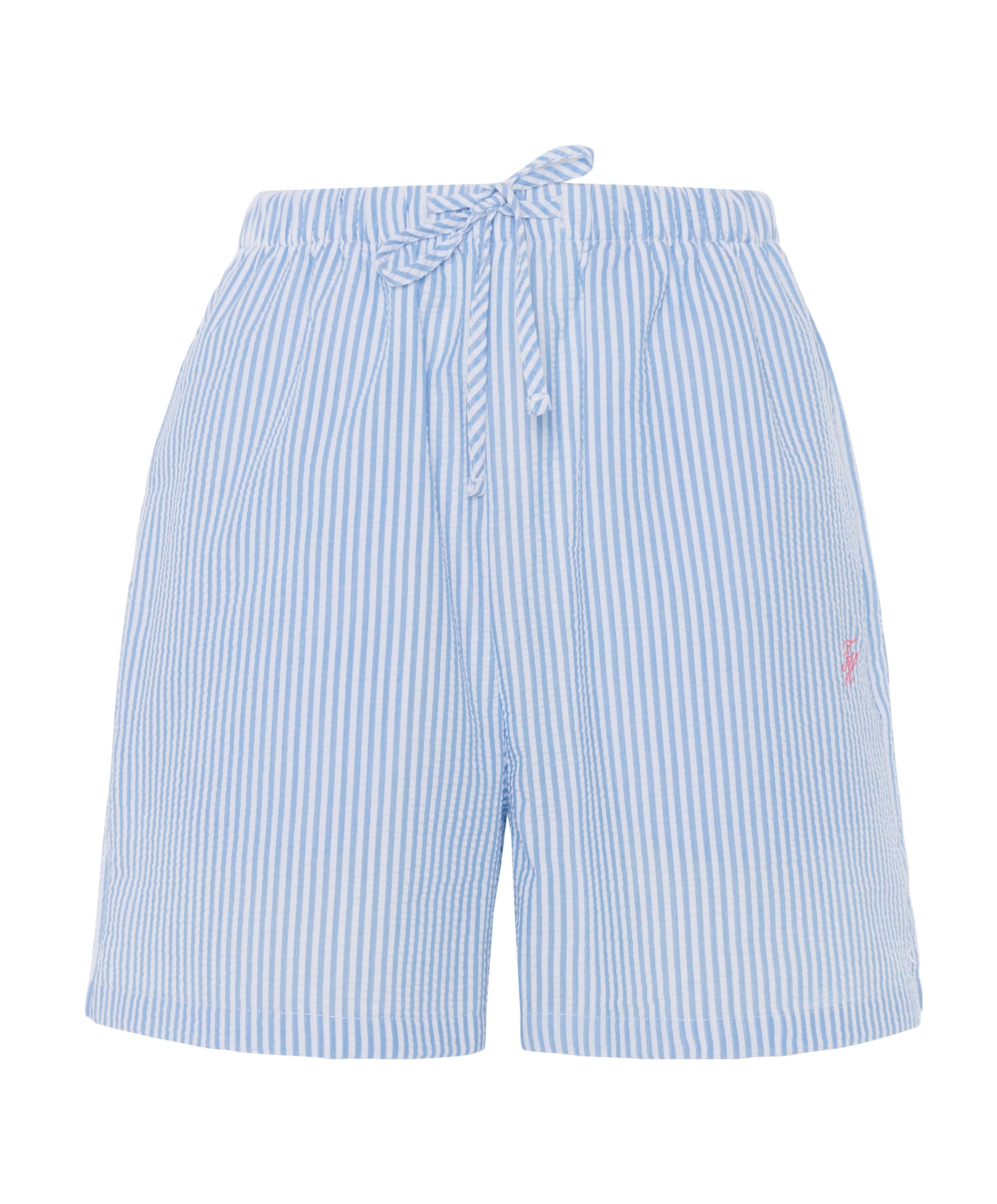 SEERSUCKER dames short multicolor