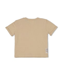 Meisjes t-shirt beige