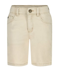 denim jongens korte broek beige