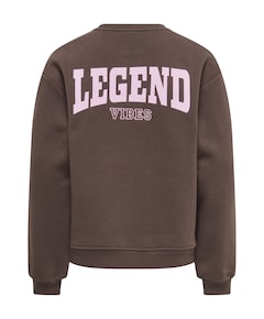 Meisjes sweater bruin