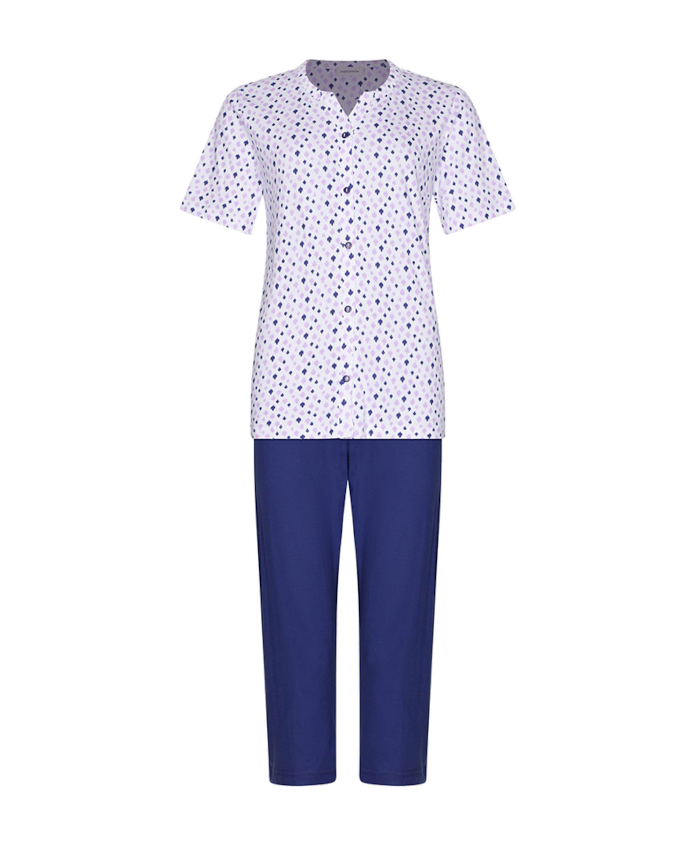 Dames pyjamaset blauw