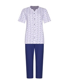 Dames pyjamaset blauw