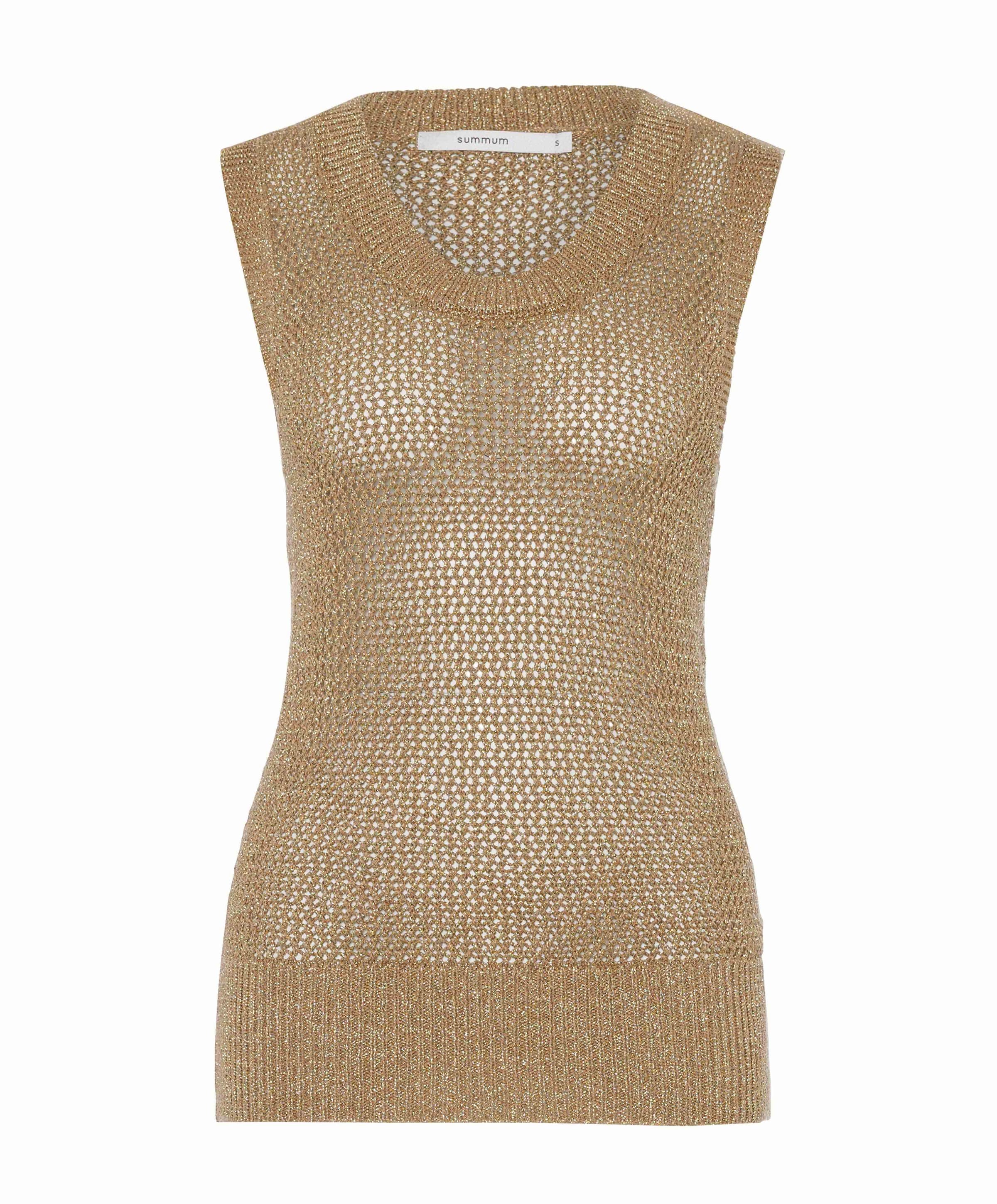 Dames top beige