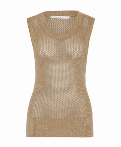 Dames top beige