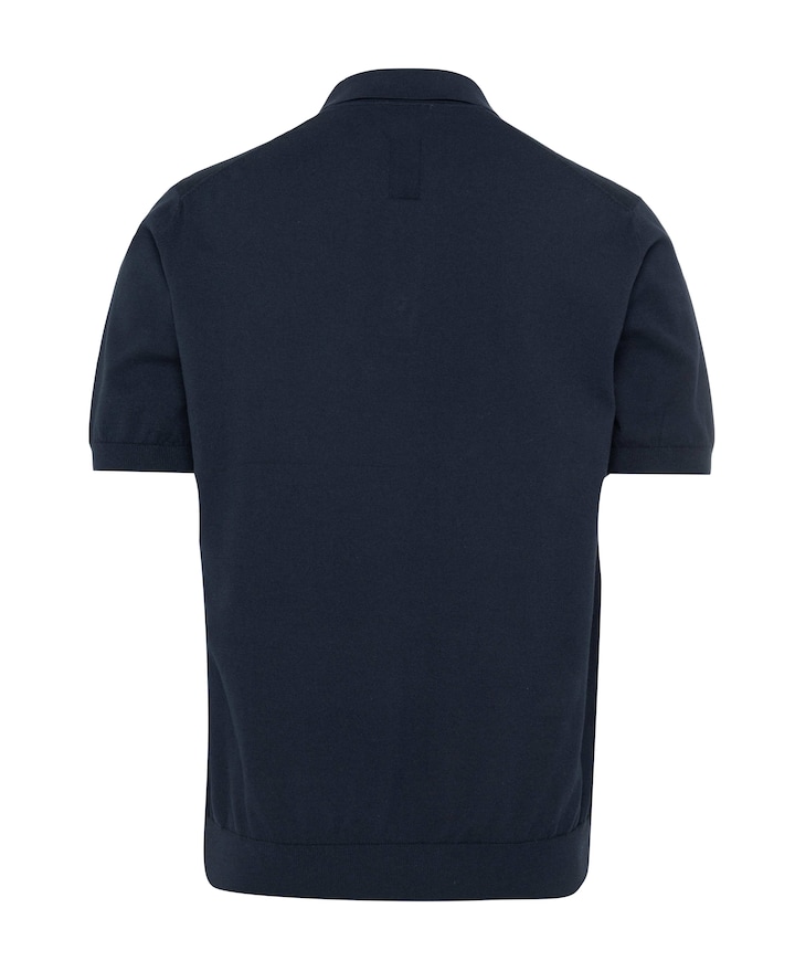 Heren polo blauw