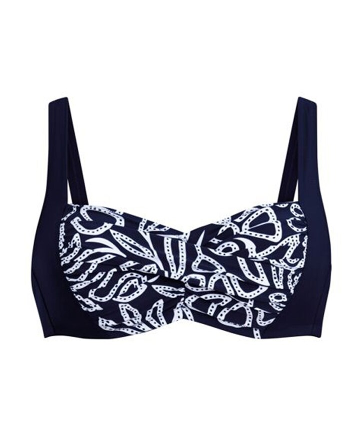 Dames bikinitop blauw
