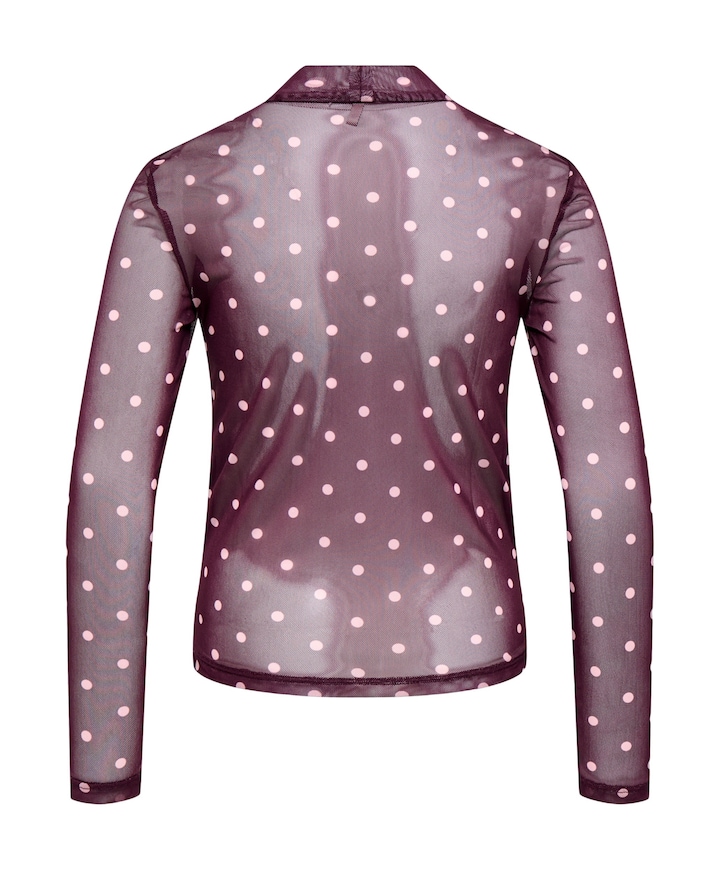 Meisjes longsleeve rood