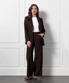 Lexie bonded broek bruin