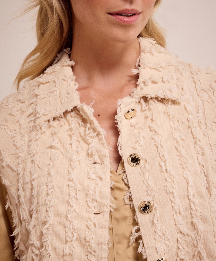 Gilet beige