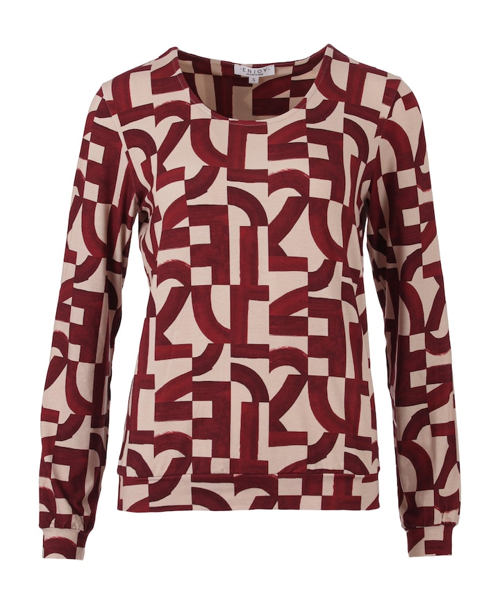 Dames trui bordeaux