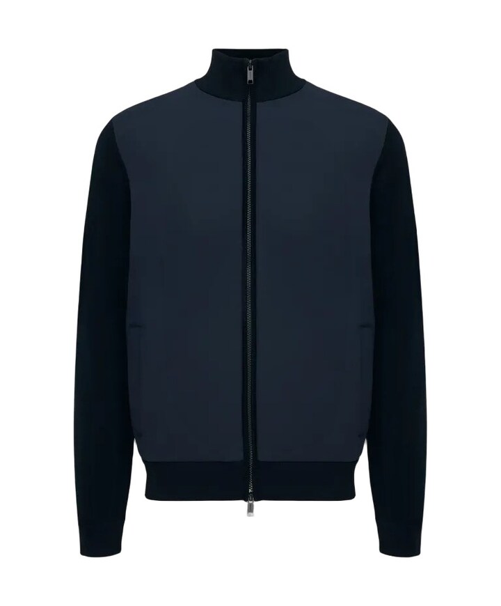 Heren jas blauw