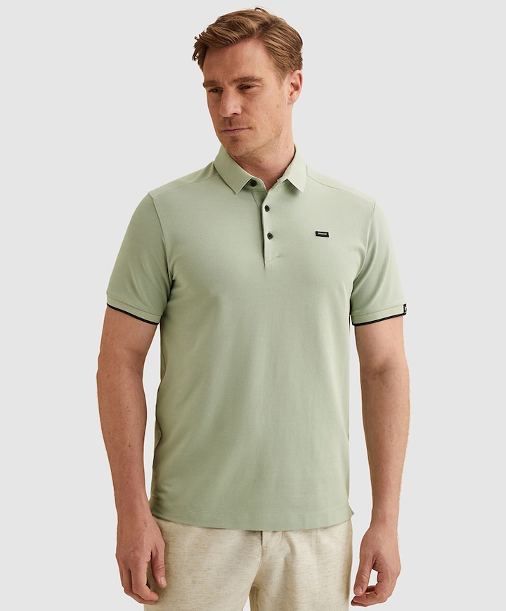 Heren polo groen