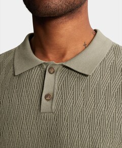 Heren polo groen