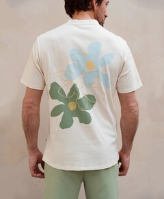 Heren T-shirt ecru