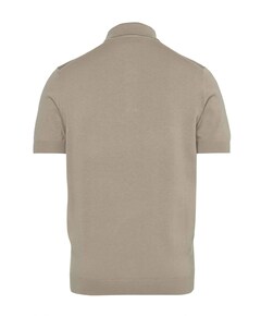 Heren polo beige
