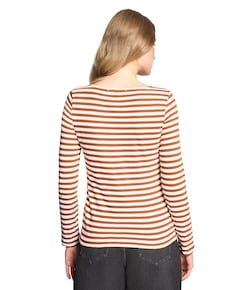 Dames longsleeve bruin