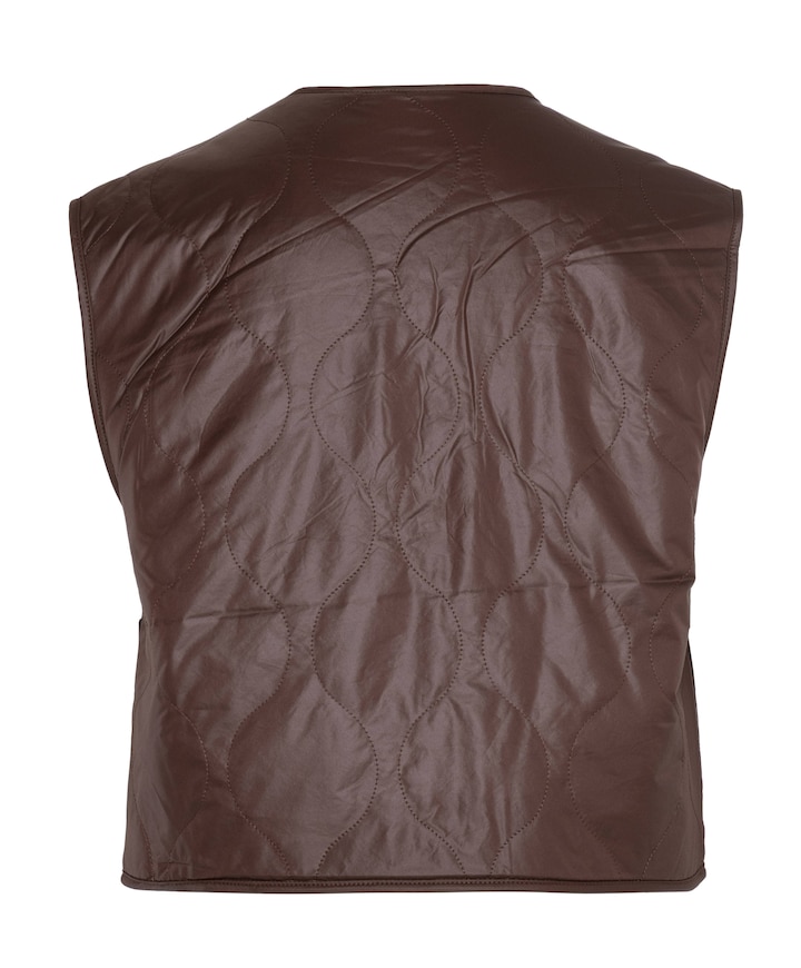 Dames gilet bruin