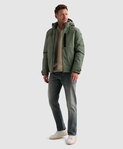 Heren jas groen