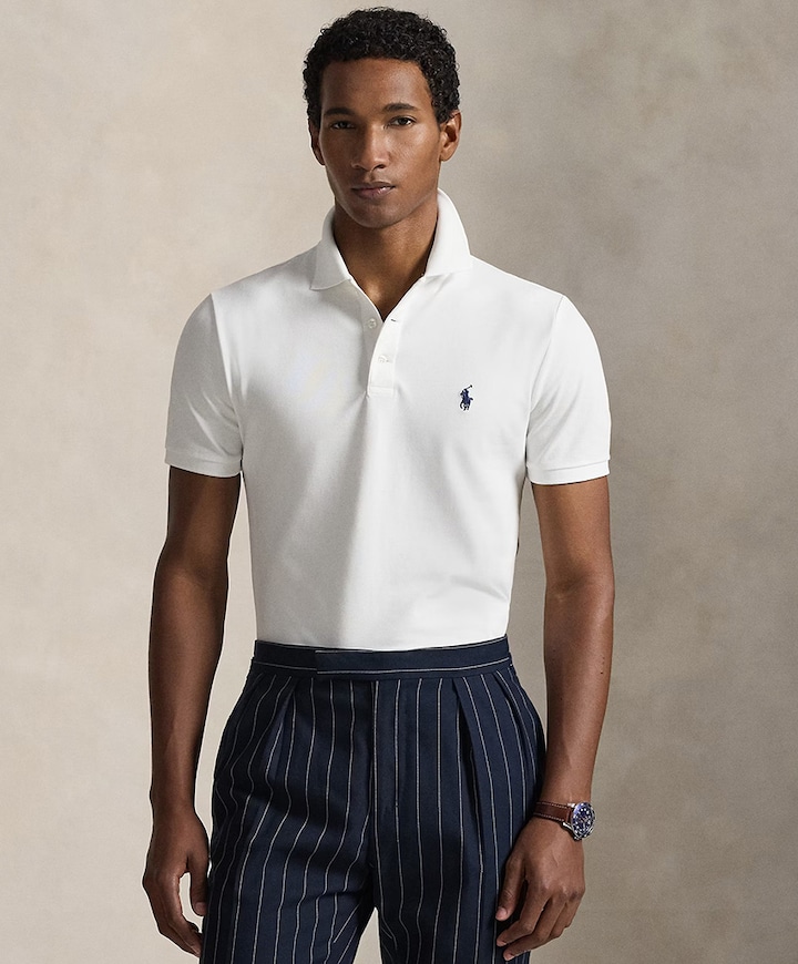 Heren polo wit