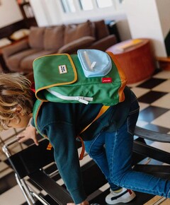Uniseks tas  groen