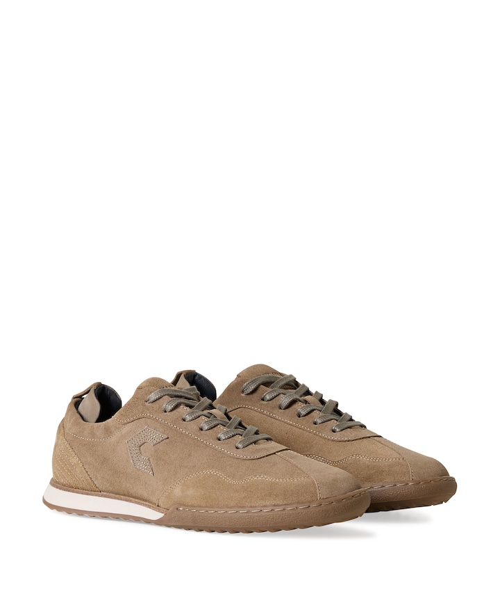 heren sneakers beige