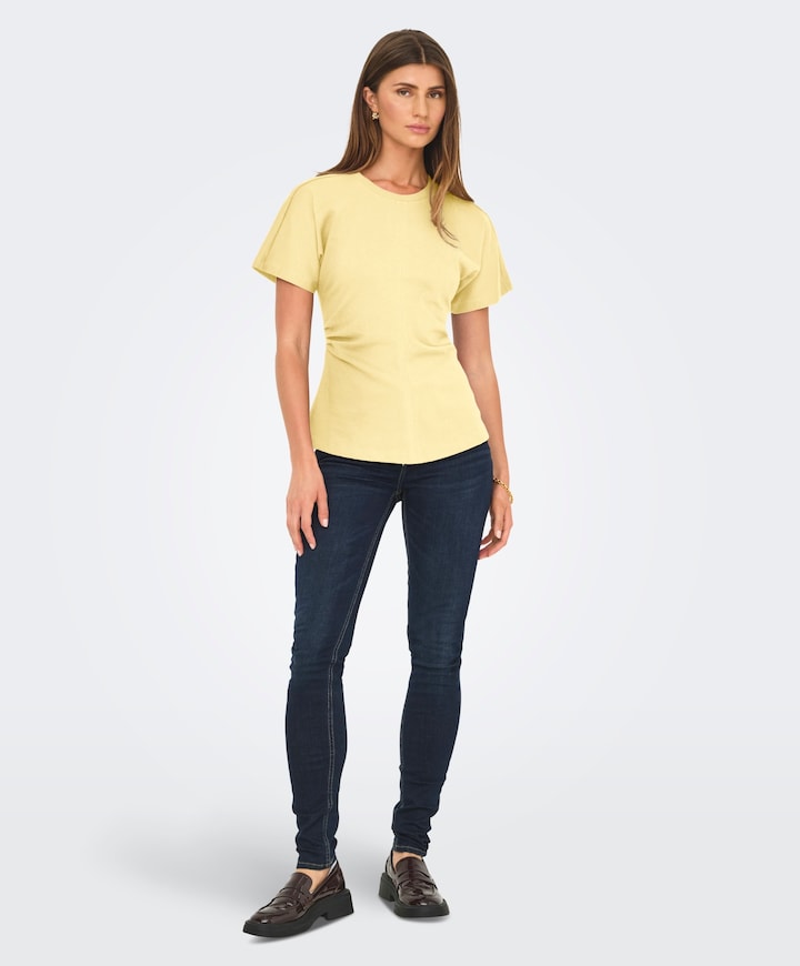 Dames T-shirt geel