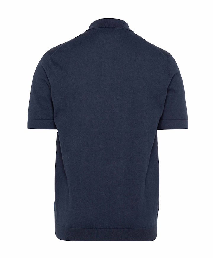 Heren polo blauw