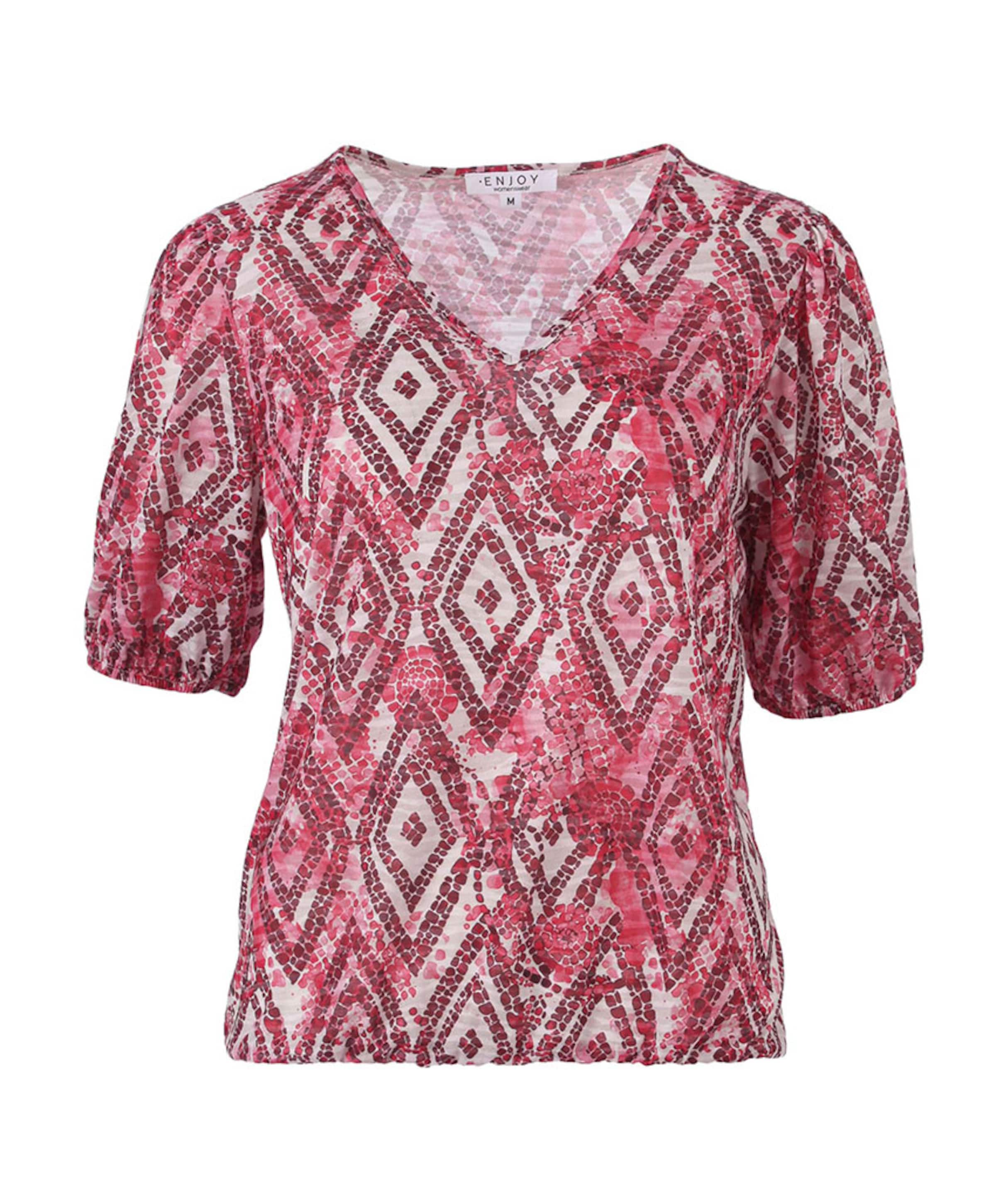 Dames T-shirt rood