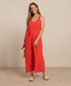 Dames jurk rood